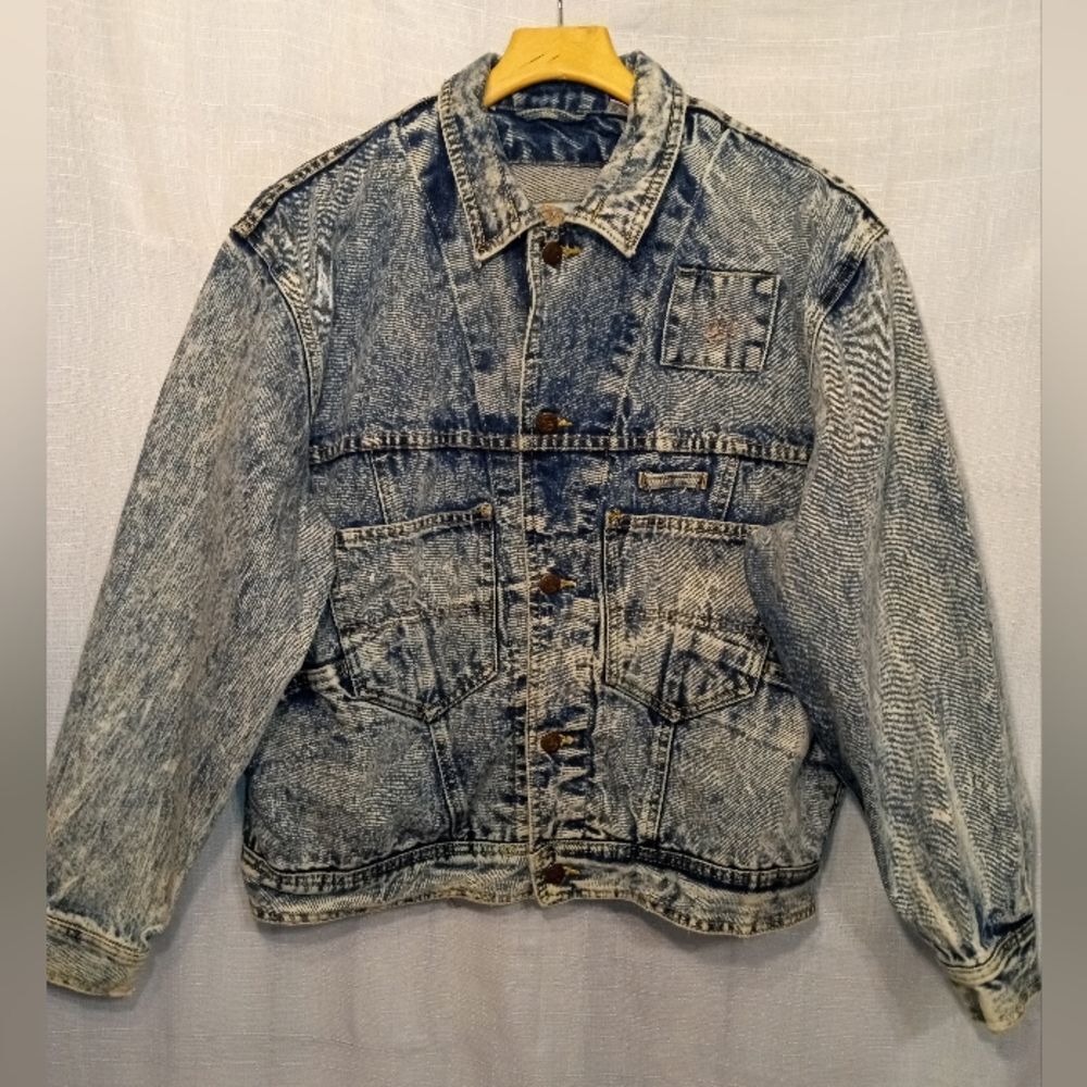Vintage Whipped Women's Acid Stonewashed Jacket